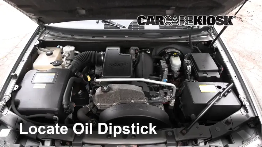 2007 Saab 9-7x 4.2i 4.2L 6 Cyl. Oil Check Oil Level